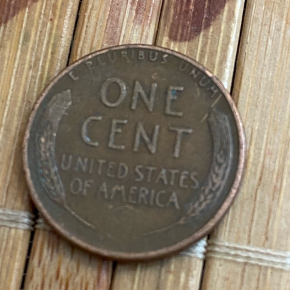 Vintage 1958 D Lincoln Wheat One Cent - Picture 2 of 2